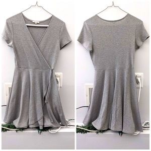Grey mini dress